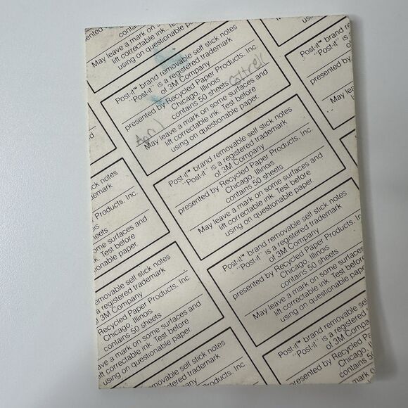 3 Vintage Post It Note Pads Cow Garfield Banana Partially Used 4x3" - Picture 15 of 15